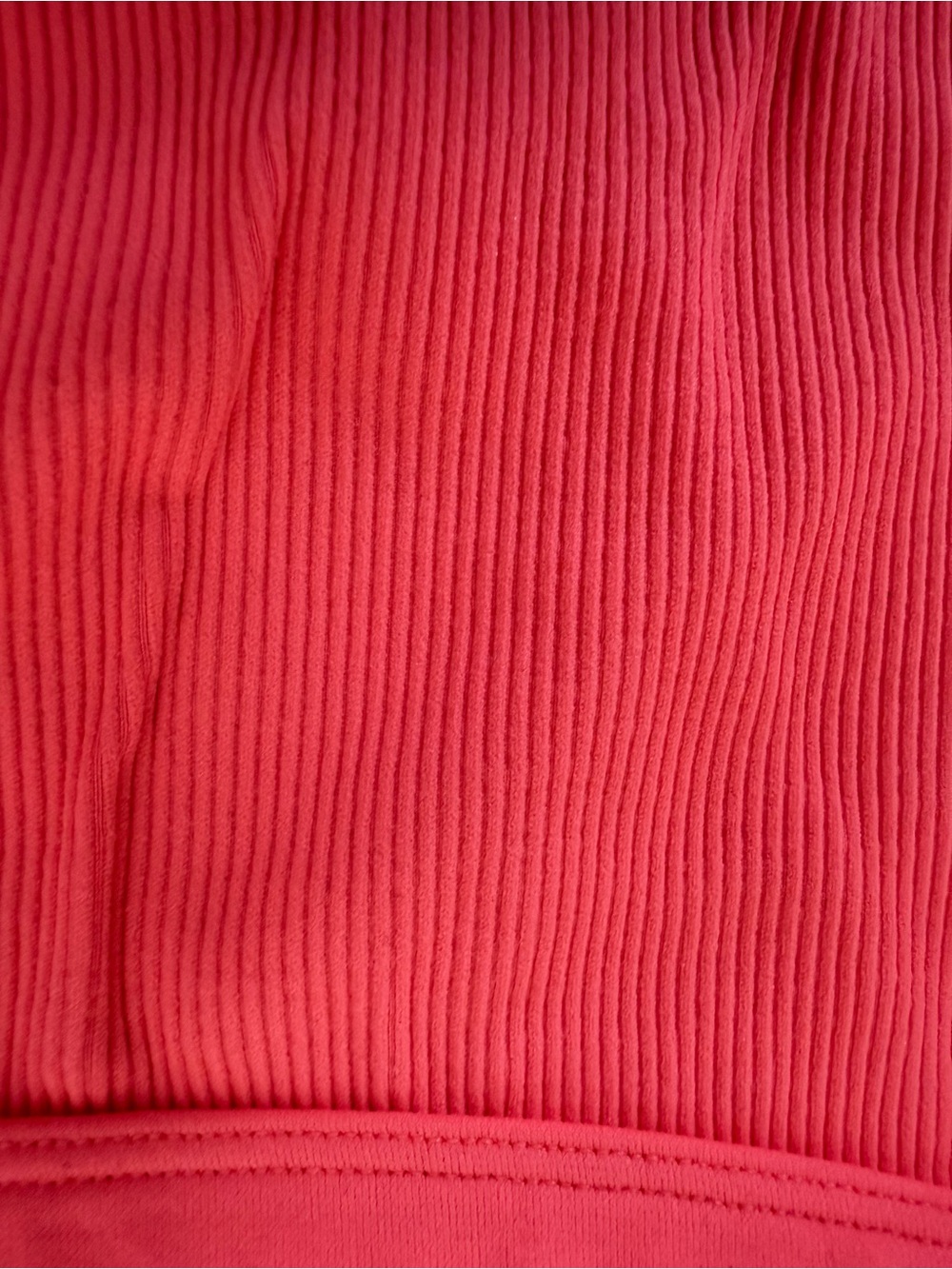wild fable Vibrant Pink Ribbed Racerback Tank - Picture 3 of 3